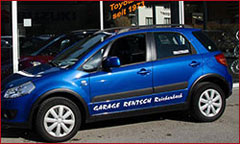 Ersatzwagen SX4 blau